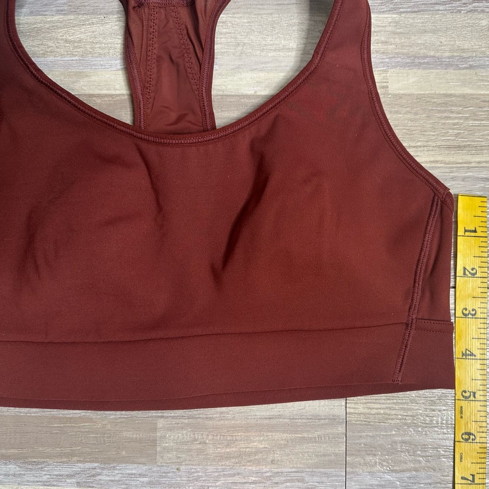Athleta Hustle II Bra in Rust, Size 34B/C - Picture 9 of 11
